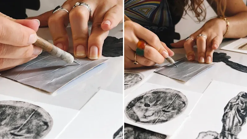 A Creative Evening With a Twist: Printmaking Workshop for Adults 